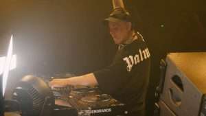 AnD performing — industrial/experimental DJ/producer