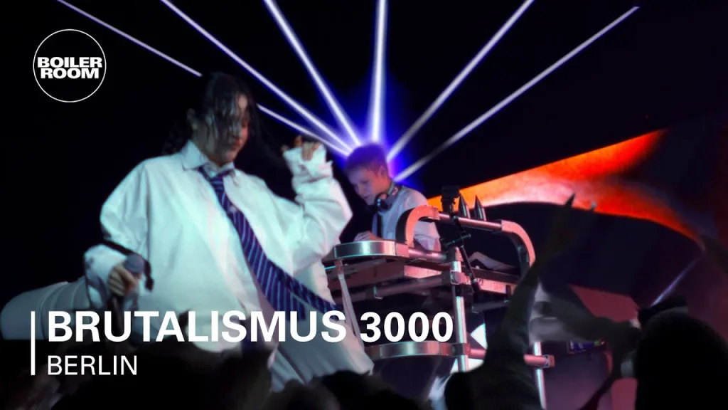 Brutalismus 3000 performing at Boiler Room Berlin in 2024