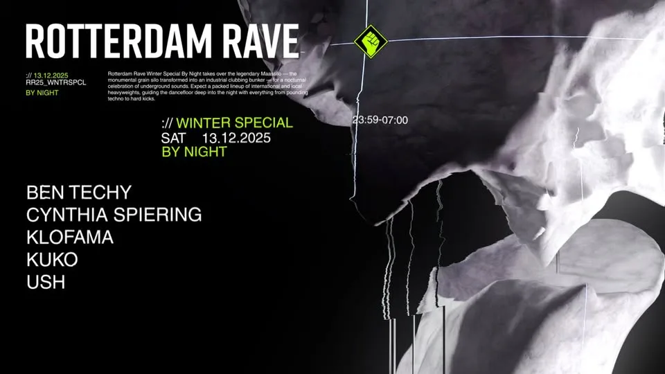 Europe’s Best Hard Techno Festivals in 2025 - 2026 50 By Night - Rotterdam Rave 'Winter Special' 2025