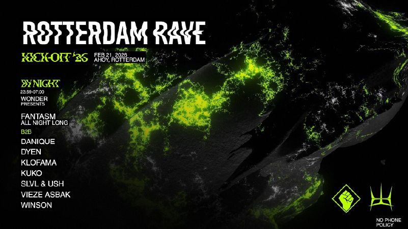 Europe’s Best Hard Techno Festivals in 2025 - 2026 62 Rotterdam rave kickoff by wonder festival februari 2026