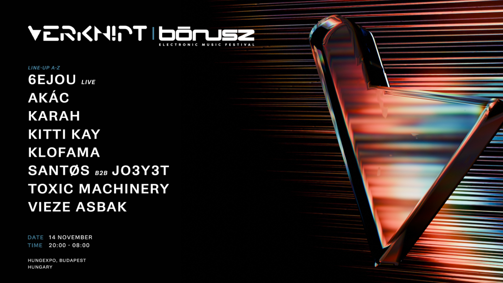 Europe’s Best Hard Techno Festivals in 2025 - 2026 33 Verknipt Borusz festival november 2025