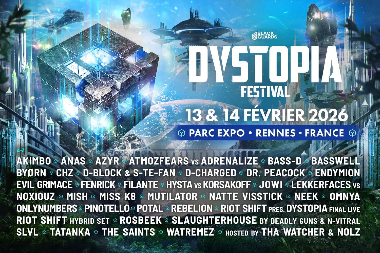 Europe’s Best Hard Techno Festivals in 2025 - 2026 7 dystopia festival rennes 2026