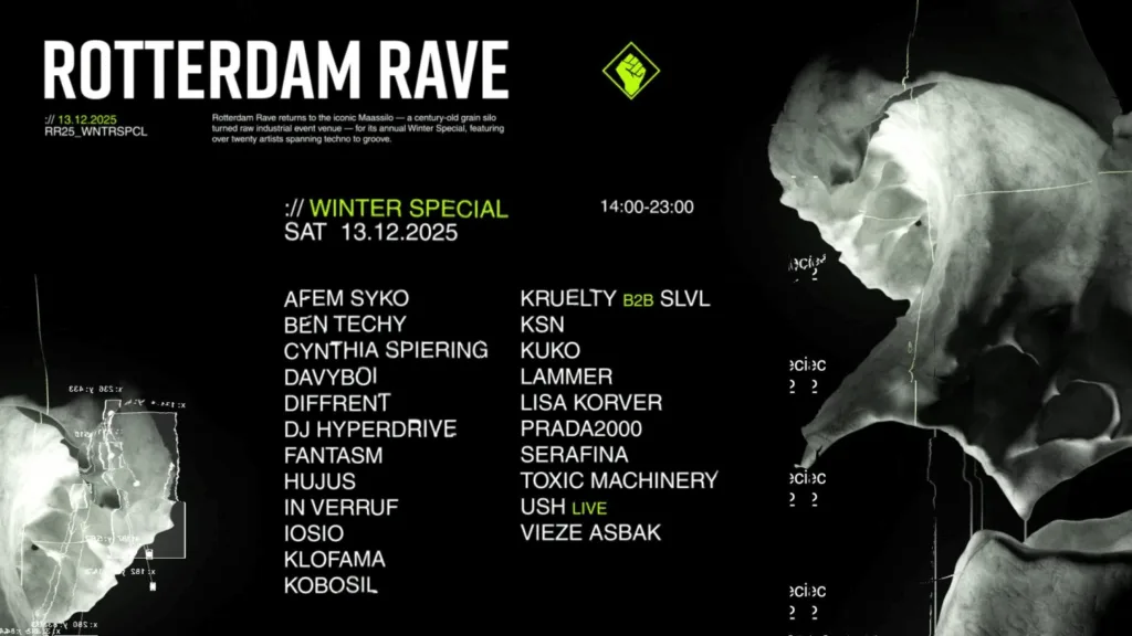 Europe’s Best Hard Techno Festivals in 2025 - 2026 93 Rotterdam Rave Winter Special 2025
