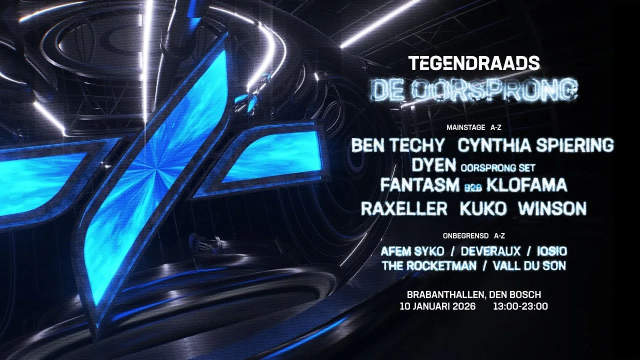 Europe’s Best Hard Techno Festivals in 2025 - 2026 59 tegendraads festival januari 2026