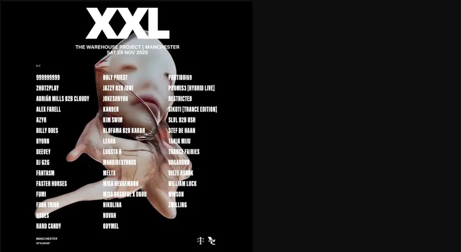 Europe’s Best Hard Techno Festivals in 2025 - 2026 38 teletech warehouse project xxl festival 2025 november