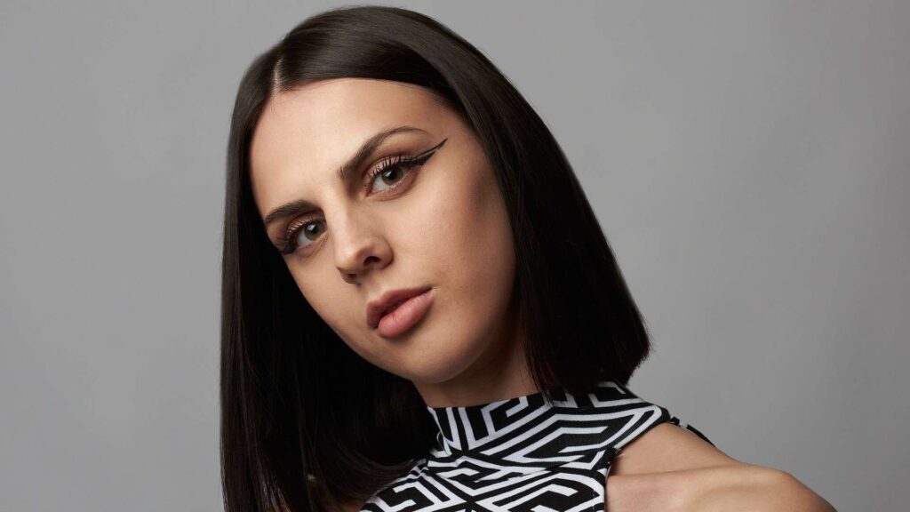 Anxhela profile 2 Anxhela performing — hard techno DJ/producer