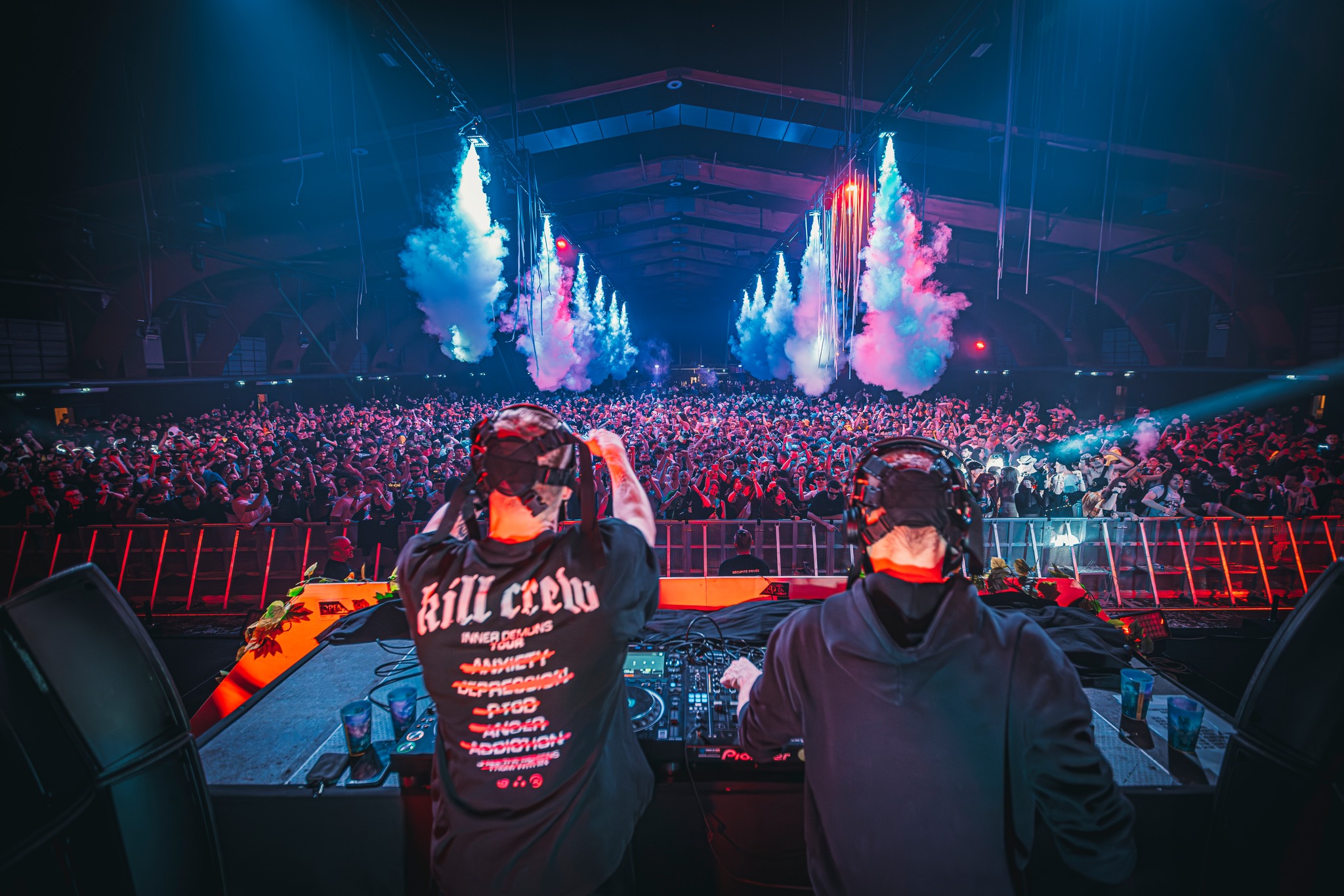 Hard Techno Festival scene